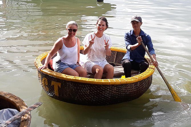 Private Hoi An City tour -Basket Boat Ride in the Coconut forest - A Genuine Taste of Hoi An with a Private Basket Boat and Village Visit