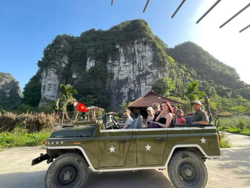 Private Jeep Ride & Cycling Tour: Hoa Lu, Trang An, Mua Cave - Key Points