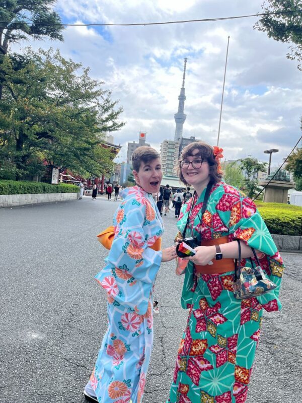 Private Kimono & Photo Tour in Asakusa with English Guide - Getting ready at the kimono shop