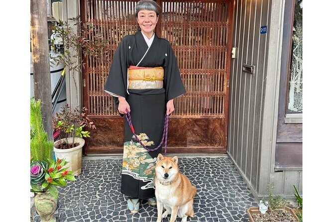 Private Kimono Stroll in Toyama City Possibly with a Shiba Inu - Key Points