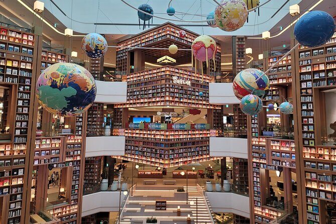 Private Korean Folk Village, Suwon Starfield Libarary&Hwaseong - Key Points