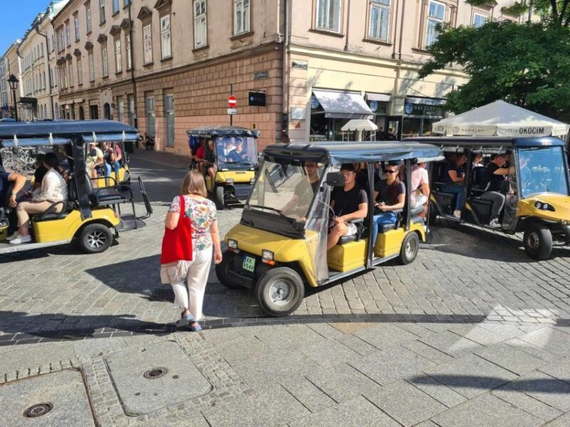 Private Krakow Old Town golf cart tour with audio-guide - Practical Details That Matter