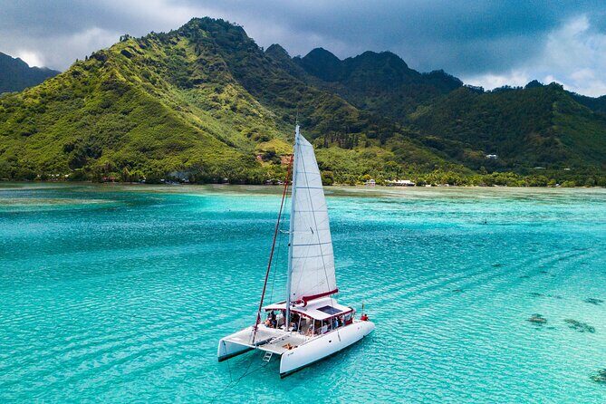 Private Lagoon Cruise Maxi Catamaran Experience Bora Bora - Experience a Private Lagoon Cruise on a Maxi Catamaran in Bora Bora