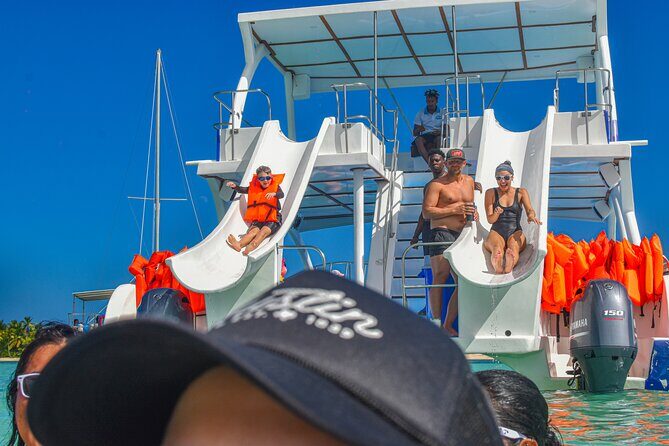 Private Luxury Double Slide Party Boat - An Unforgettable Day on the Private Luxury Double Slide Party Boat