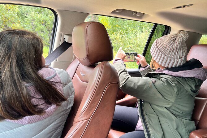 Private luxury shore excursion Skagway, AK to Emerald Lake, Yukon. - Key Points