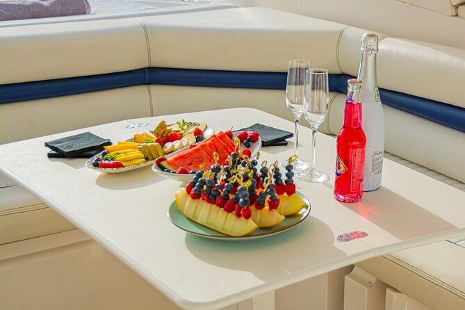 Private luxury yacht tour with snacks and drinks in Barcelona - Key Points