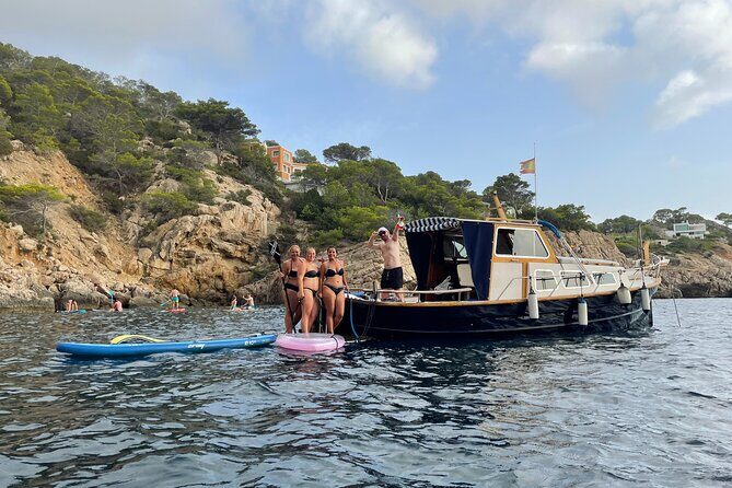Private Mediterranean classic boat with Paddle boards+Snorkelling - Setting Sail on Ibiza’s Waters: A Practical Guide to the Private Mediterranean Classic Boat Tour