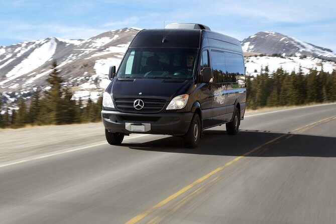 Private Mercedes Sprinter Van - Summit County to Denver International Airport - A Private, Comfortable Ride from Summit County to Denver International Airport