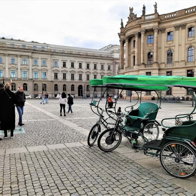 Private (Multi) Rickshaws with Pick-up Hotel - Discover Berlin on a Private (Multi) Rickshaw Tour