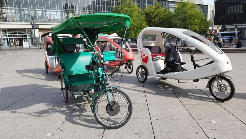 Private (Multi) Rickshaws with Pick-up Hotel - Key Points