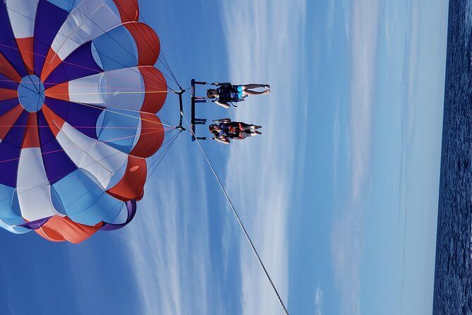 Private parasailing Adventure Beach break chocolate Rum Sample - The Real Experiences from Travelers