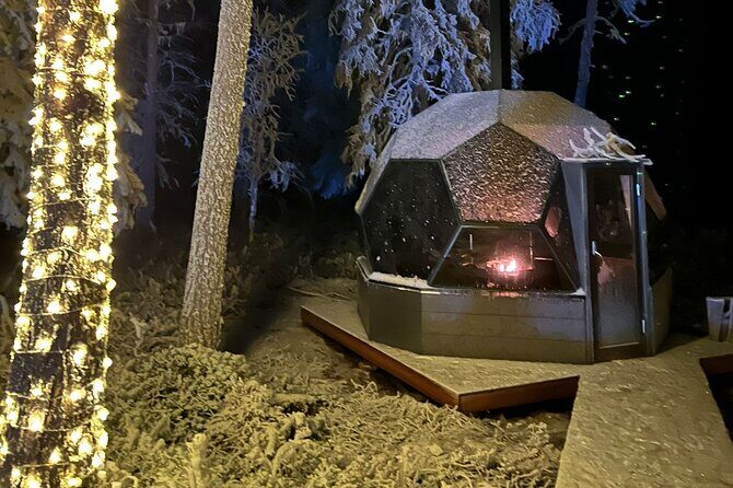 PRIVATE Party dinner in a Glass Igloo Under Northern Lights - FAQ