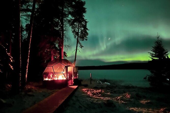 PRIVATE Party Northern Lights Tour Snow Scooters - Key Points