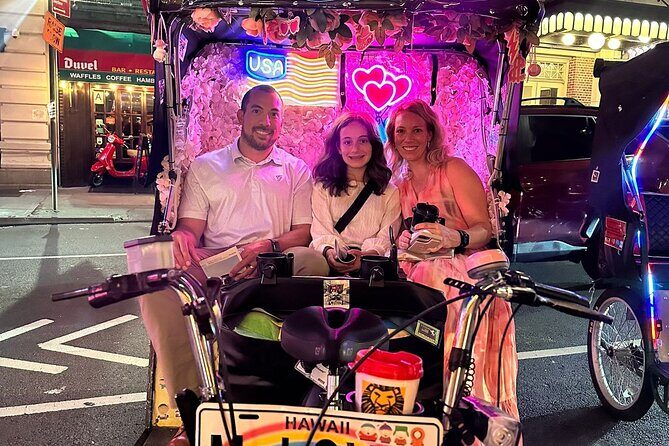 Private Pedicab Tours: Broadway Show Pick-Up & Drop-Off - The Perfect Introduction to New York’s Iconic Sights