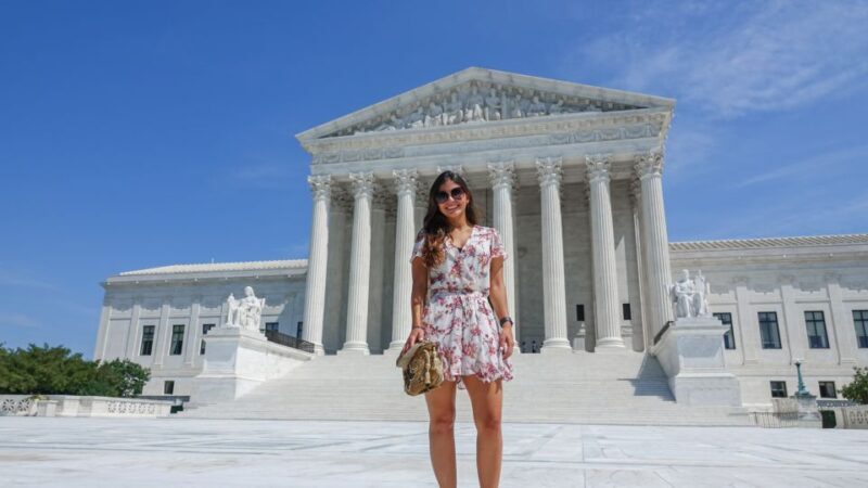 Private Photoshoot Outside the White House & Supreme Court - Key Points
