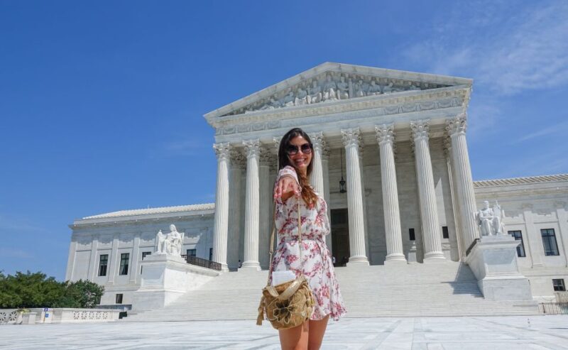 Private Photoshoot Outside the White House & Supreme Court - Who Will Love This Tour?