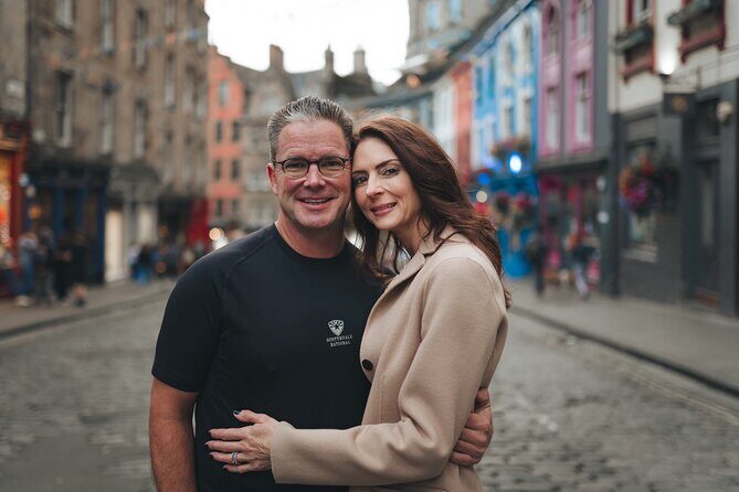 Private Photoshoot with Views of World Famous Edinburgh Castle - The Sum Up