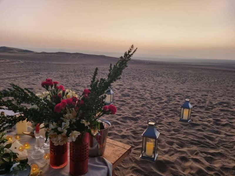 Private picnic in Huacachina - The Dune Buggy and Sandboarding Experience