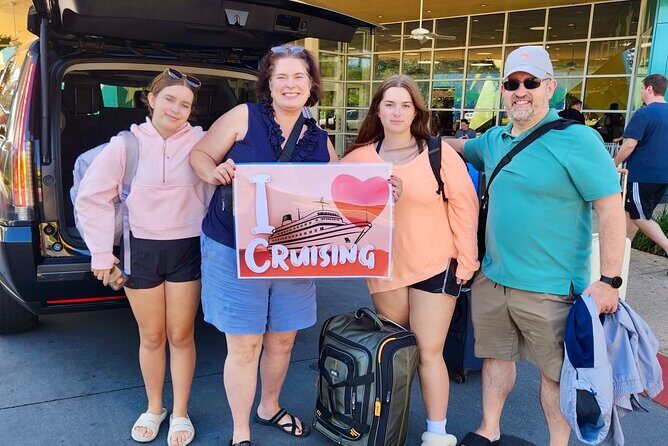 Private Port Canaveral Transfer to/from Orlando Sanford Airport - Key Points