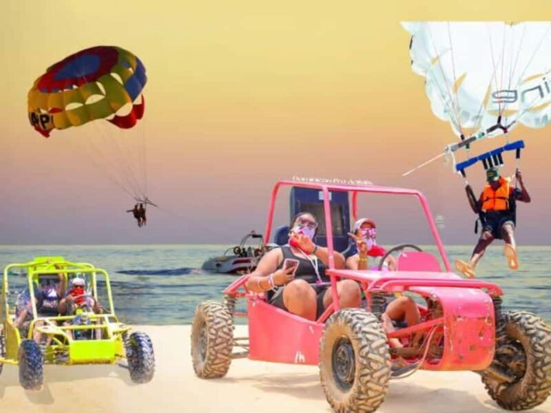 Private Punta Cana 4x4 Buggy Adventure & Parasailing Combo - Experience the Best of Punta Cana with a 4x4 Buggy and Parasailing Adventure