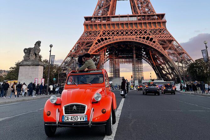 Private ride in a Citroën 2CV in Paris - 2h - What’s Included and What’s Not