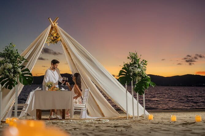 Private Romantic Dinner Experience on the Beach Panwa Cape - An Intimate Beach Dinner at Panwa Cape in Phuket