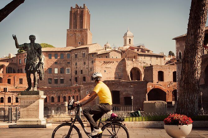Private Rome City Bike Tour with quality Cannondale EBike - Key Points