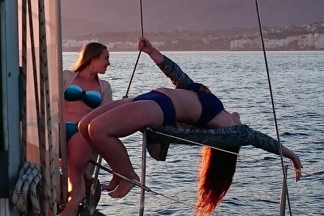 Private Sailing - dolphin Experience from Estepona - drink & food - Key Points