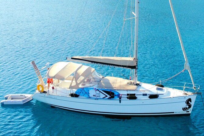Private sailing trip to Kallithea Thermes Bay and Antony Quinn Bay. - Discovering Rhodes from the Water: Private Sailing to Anthony Quinn Bay & Kallithea Thermes