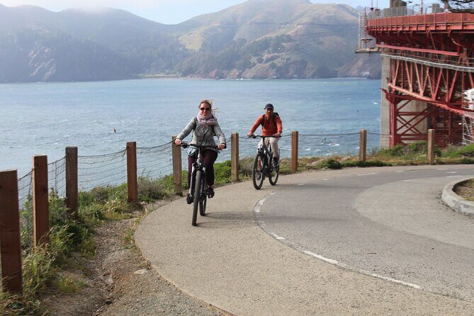 Private San Francisco Golden Gate Bridge Bike Tour - 3 Hours - Exploring Hyde Street Pier and Fort Mason