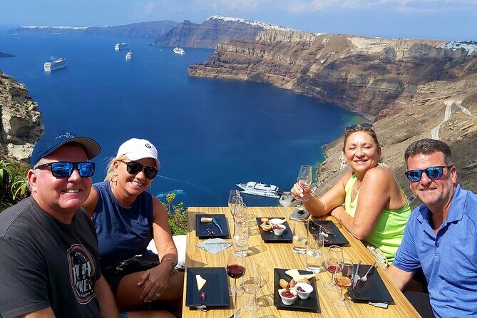 Private Santorini Wine Tasting Tour, 3 Wineries and Light Bites - Key Points