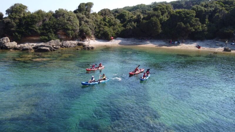 Private Sea Kayak over sunk city of ancient Feia - Key Points