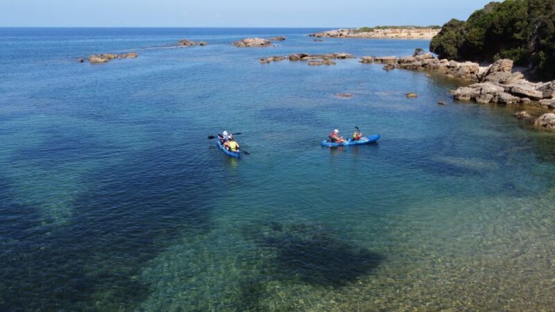 Private Sea Kayak over sunk city of ancient Feia - How Does It Value?