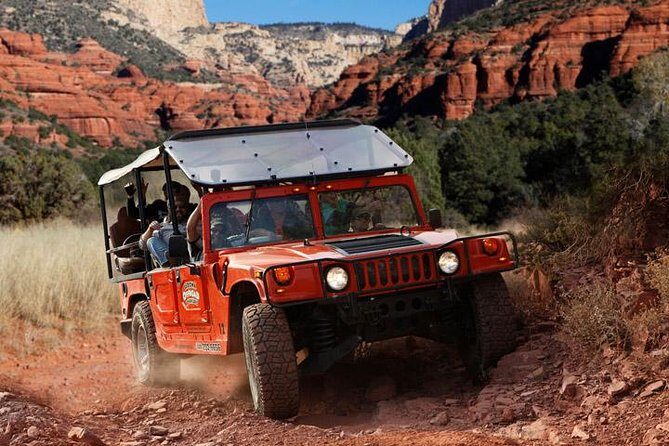 PRIVATE Sedona Jeep Tour 4X4 Hummer - Colorado Plateau Ascent - Key Points