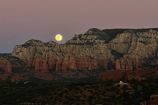PRIVATE Sedona Jeep Tour at Night 4X4 Majestic Full Moon Tour - Discover Sedona’s Nighttime Majesty on a Private Jeep Tour
