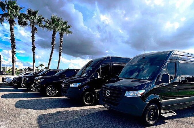 Private service, Airport, Hotels to Port Canaveral terminals. - Key Points