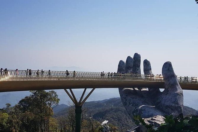 Private Shore Excurson to GOLDEN BRIDGE,BA NA HILL from TIEN SA or CHAN MAY Port - The First Stop: Sun World Ba Na Hills