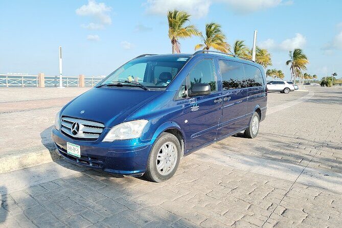 Private shuttle service to Cancun Airport, from hotel or lodging - Key Points