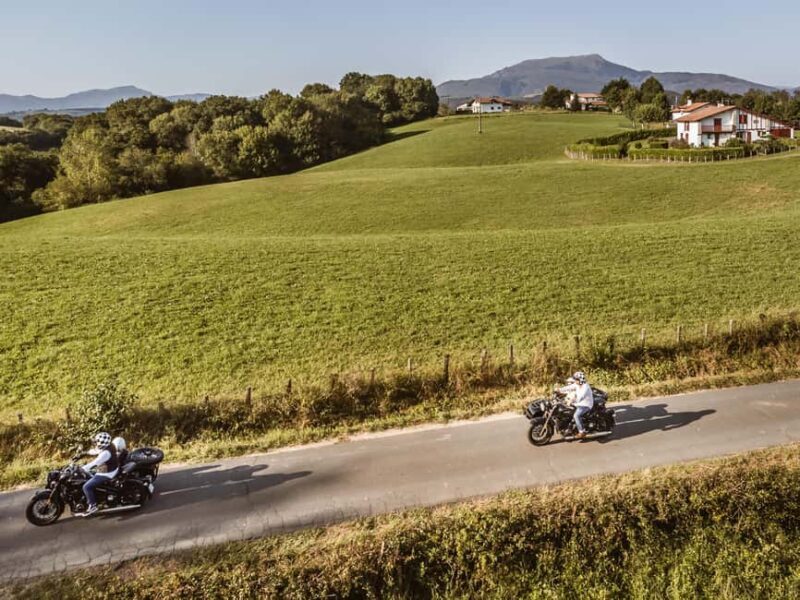 Private side-car ride with drivers in the Basque Country - Wildlife and Local Agriculture