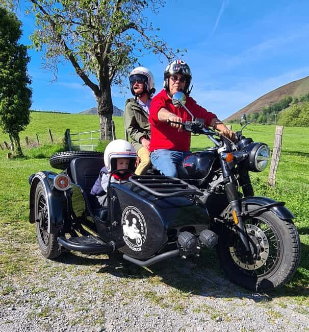 Private side-car ride with drivers in the Basque Country - The Return and Final Views
