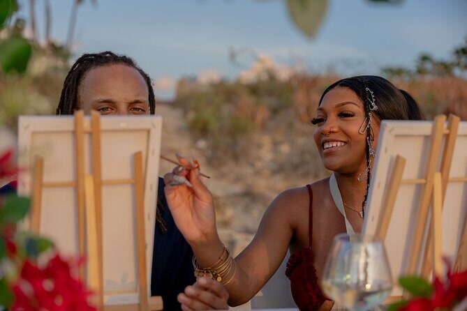 Private Sip and Paint Experience for Couples in Aruba - Key Points