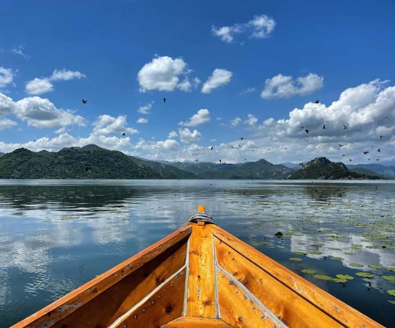 Private Skadar lake tour with guide, snacks and drinks - The Sum Up