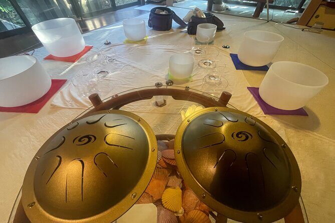 Private Sound bath Meditation in ocean view house and Beppu onsen - Key Points