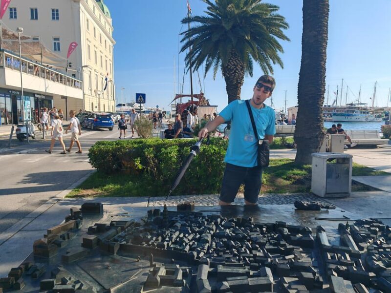 Private Split and Trogir Guided Walk Tour Cruise Ship Pickup - Key Points