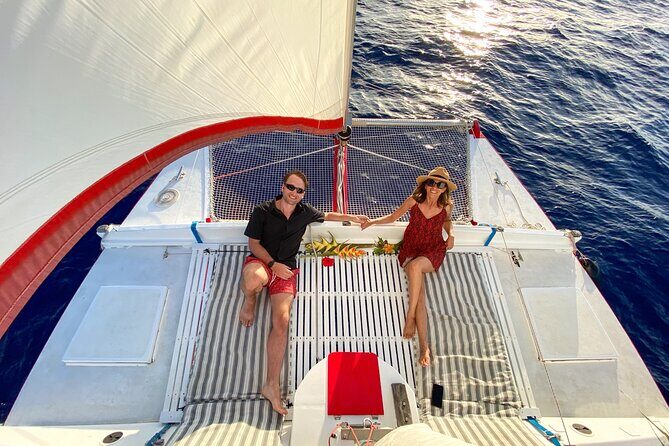 PRIVATE Sunset Cruise : Moorea Sailing on a Catamaran named Taboo - Key Points