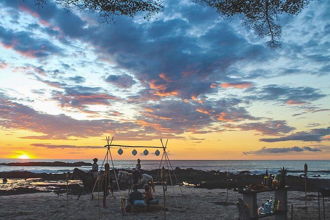 Private Sunset Dinner at the Beach with Chef - A Sunset Beach Dinner in Costa Rica That Feels Like a Dream