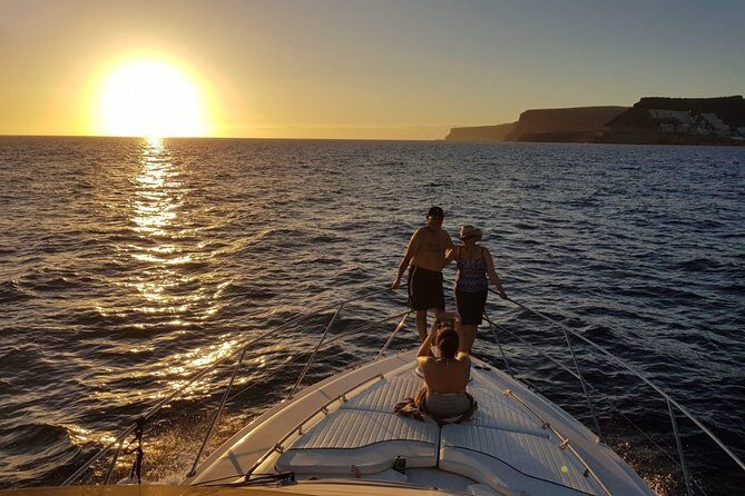 Private Sunset Trip 3 hours (Boat "KEEPER UNO") - A Luxurious Sunset Adventure on Gran Canaria’s Coast