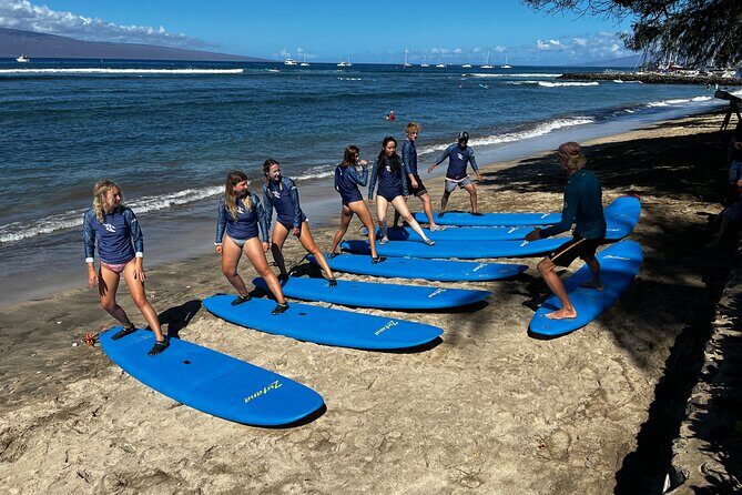 Private Surf Lesson Lahaina Beach Breakwall with Board included - In-Depth Review of the Lahaina Surf Lesson