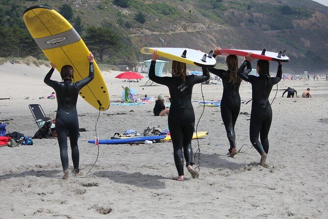 Private Surf Lessons At Stinson Beach In Marin - Discover the Joy of Surfing with Private Lessons at Stinson Beach in Marin