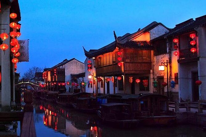 Private Suzhou Night Tour:Master of the Nets Garden, Ancient Canal with Dinner - Key Points